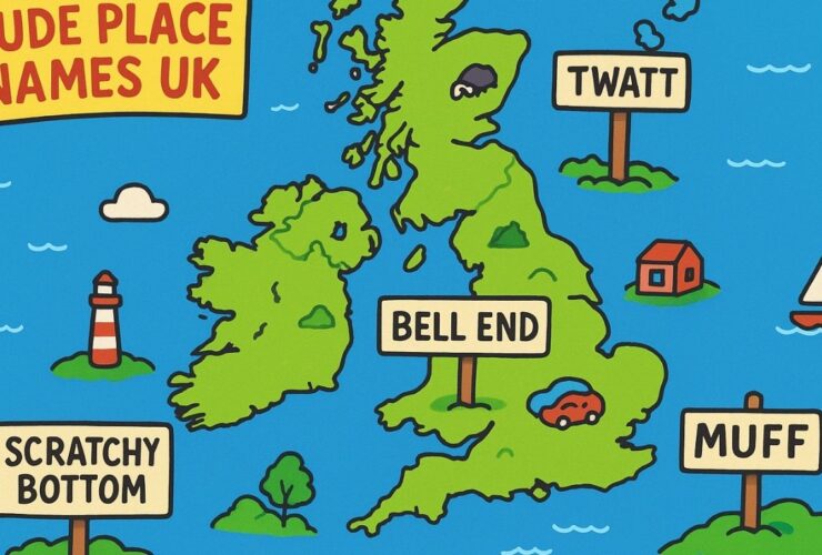 Rude Place Names UK